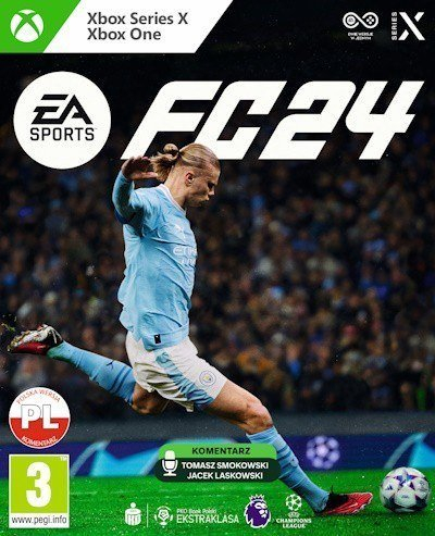 Loja Xbox EA Sports FC 24, Xbox One Series X, Blu ray disc, multicolor
