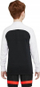 Bluza sportive Nike DF Academy 21 Drill Top Jr, Dri FIT, për kalamaj, e bardhë e zezë me të kuqe
