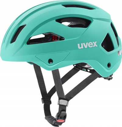 Helmetë biçiklete Uvex Stride Lagoon, 56-59 cm, për të rritur, ngjyrë turquoise