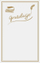 Kartolinë urimi Abcard Congratulations, 13 x 20.5 cm, me zarf, bezhë