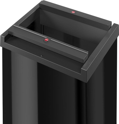 Канта за отпадоци Hailo Big-Box Swing XL, 52L, челик, црна