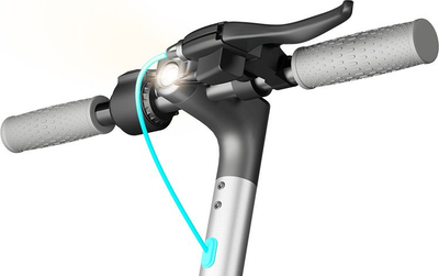 Trotinet elektrik Motus Scooty 10 Lite 2022, motor 350W, goma 10", gri me të zezë