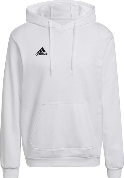 Bluzë me kapuç Adidas Entrada 22 HG6302 për burra, e bardhë