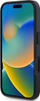 Mbulesë telefoni Karl Lagerfeld Cardslots Monogram për iPhone 16 Pro Max 6.9", nga eco leather, me xhep kartash, e zezë