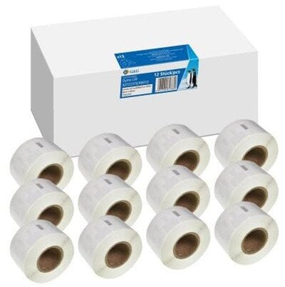 Etiketa adrese G&amp;G Labels BM-D-G-99010-12, 28 x 8 mm, 12 copë