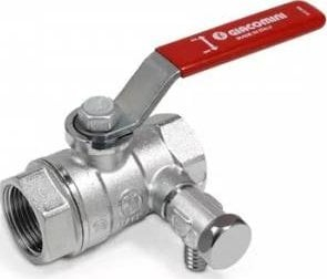 Valvul topth Giacomini 1/2", me vent shkarkimi, metalike