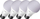 Llamba inteligjente Yeelight W4 E27, RGB, 9W 806 lm, set 4 copë