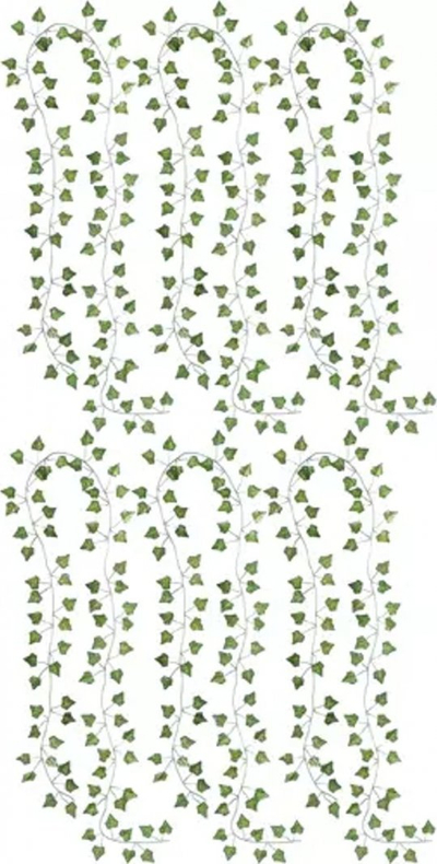 Garlandë dekorative me hedera artificiale, 12.6 m, jeshile
