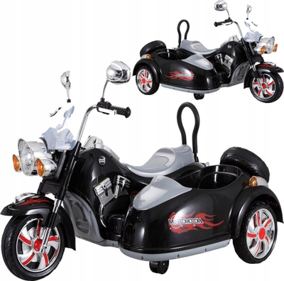Motor elektrik për kalamaj SX138, me rimorkio anësore, 3–5 km/h, i zi