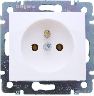 Prizë elektrike Legrand Valena 774396, 16A, 250V, e bardhë