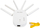 Amplifikues Wi-Fi Strong Prolech RP-2, 300 Mb/s, 2.4 GHz, i bardhë