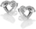 Vathë Hot Diamonds Flora DE605, të argjendtë
