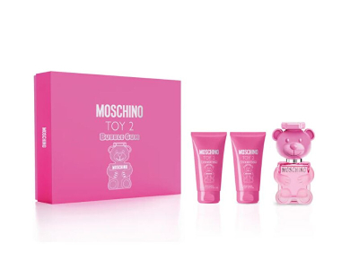 Set Moschino Toy 2 Bubble Gum EDT, 50 ml + losion për trup, 50 ml + xhel dushi, 50 ml