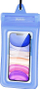 Çantë ujëmbajtëse për telefona Yesido WB11, material TPU, me rrip varës, blu