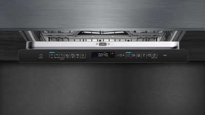 Pjatalarëse e integrume Siemens SN15ZC80CS, 41 dB, klasa energjike C, Blacksteel