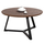 Tavolinë e rrumbullakët për kafe Φ80x42Hcm (HM9586.04), zezë