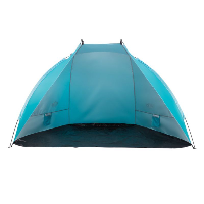 Çadër plazhi NILS CAMP NC8030, 260x120x120 cm, mbrojtje UV, ngjyrë turkeze
