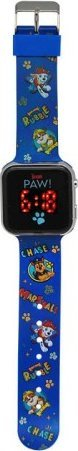 Orë dixhitale LED Paw Patrol për fëmijë, silikon, blu