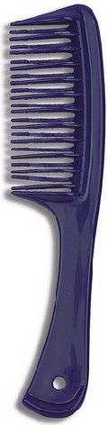 Krëhër flokësh Donegal Spherical Comb 9801, 20.4cm, plastike, gri