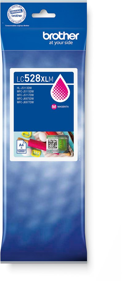 Kartusha Brother LC-528XLM, Magenta, 10000 faqe