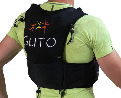 Елек за трчање Guto UltraFun, големина XS, црна боја