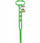 Rrip organizues për zorrë kopshti, plastik, 46cm, jeshil