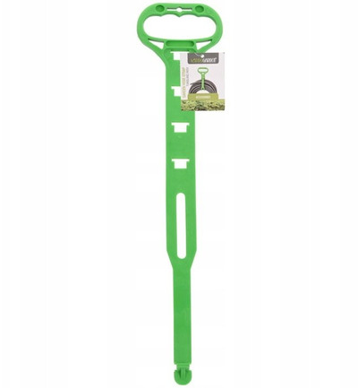 Rrip organizues për zorrë kopshti, plastik, 46cm, jeshil