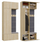 Garderobë korridori TopEshop Haga 100 cm, me ulëse, oak sonoma