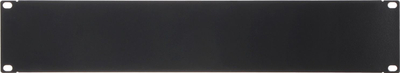 Panel mbulues për kabinet RACK 19" Z19-2U*P2, 2U, set 2 copë, i zi