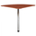 Zgjatim tavoline Devon trekëndor 70×70×75 cm (HM2448.04)