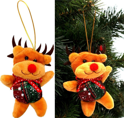Ornament varës Saska Christmas Reindeer, 22cm, shumëngjyrësh