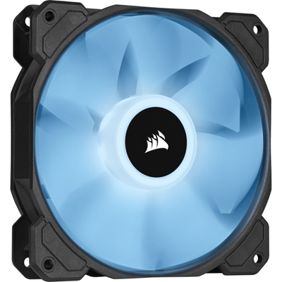 Set me ventilatorë CORSAIR iCUE SP120 RGB ELITE, 120mm, PWM, 1500 RPM, ngjyrë e zezë