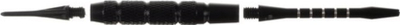 Set shigjetash dart Trizand 21629, 12 copë, 18g, i zi