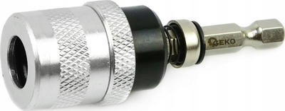 Adaptor për bit drywall Geko G30008, metalik