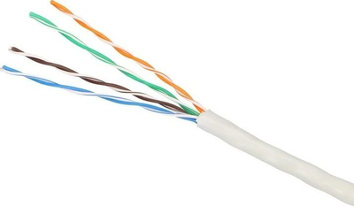Kabllo rrjeti ExtraLink CAT5e UTP, 100m, PVC, gri