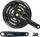 Set zinxhirësh biçiklete Shimano Altus FC-M311, square taper, 7/8 marshe, i zi