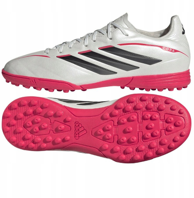 Këpucë futbolli Adidas Copa IV League TF, për fushë sintetike, të bardha me rozë