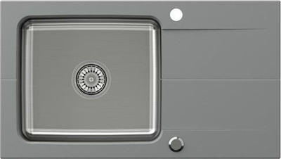 Lavaman Steiner EDWARD 111 Fusion me rubinet, 780x440x190, i hirtë 