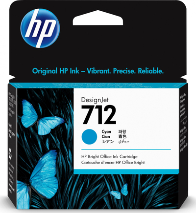 Kartushë boje HP 712 3ED67A, 29ml, cyan, origjinale