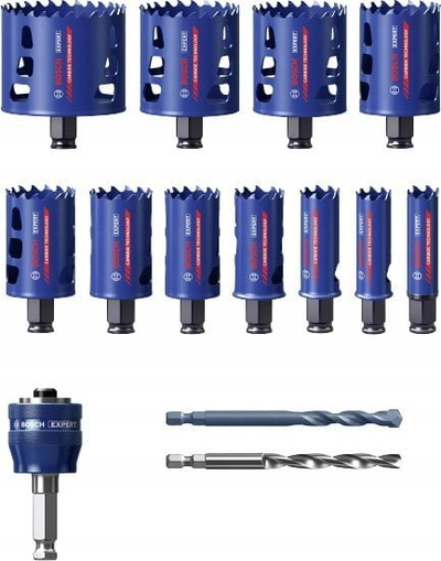 Set sharra rrethore Bosch Expert, 14 copë, karbid, universal