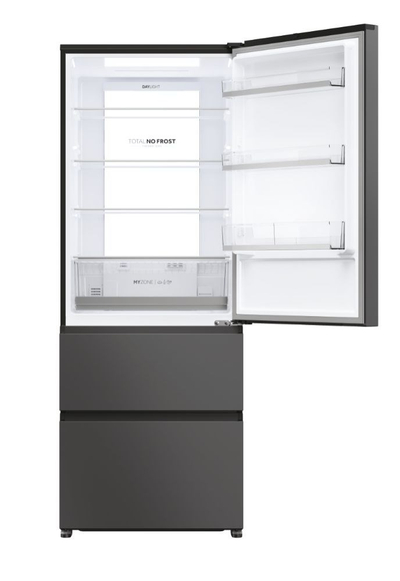 Frigorifer Haier 3D 70 Series 5 HTR5719ENPT, 528L, klasë energjie E, i zi