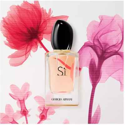 Eau de Parfum Giorgio Armani Sì, 50 ml + 15 ml + losion trupi 50 ml 
