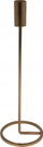 Mbajtëse qiri Linear, 31 cm, alumin, e artë