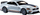 Makina lodër Mattel Hot Wheels Ford Mustang Mach 1, skala 1:43, metal, gri