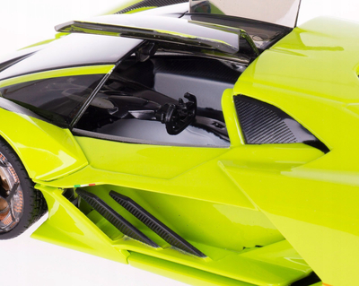 Makina lodër Bburago Race Lamborghini Essenza SCV12, model koleksionues, metal, jeshile e zezë