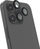 Xham mbrojtës kamere JCPal Preserver për iPhone 15 Pro, super i hollë, Stellar Black