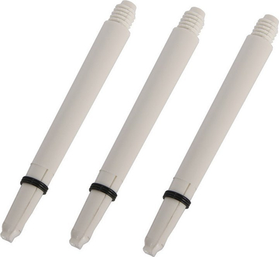 Bishta dart Bull's najlon me ring, set 3 copë, medium, të bardhë