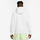 Дуксер со капаче Nike Sportswear Club Fleece Full Zip, за мажи, бел