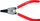 Pincë Yato Seger YT-2138, 180mm, e kuqe