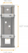 Antene sektoriale Mimosa N5 45x2, 4.9 6.4GHz, 19dBi, e bardhë